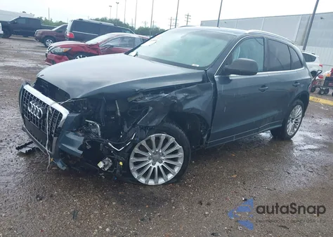 2011 Audi Q5 3.2 Premium Plus из США, поврежденный, VIN WA1DKAFP0BA018916